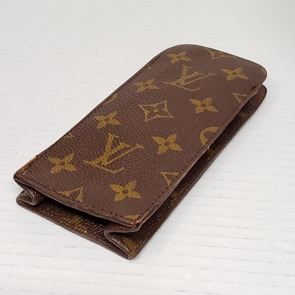 Louis Vuitton Etui Lunettes Simple Glasses Case Monogram Sunglasses lux59-100525 - Picture 6 of 12